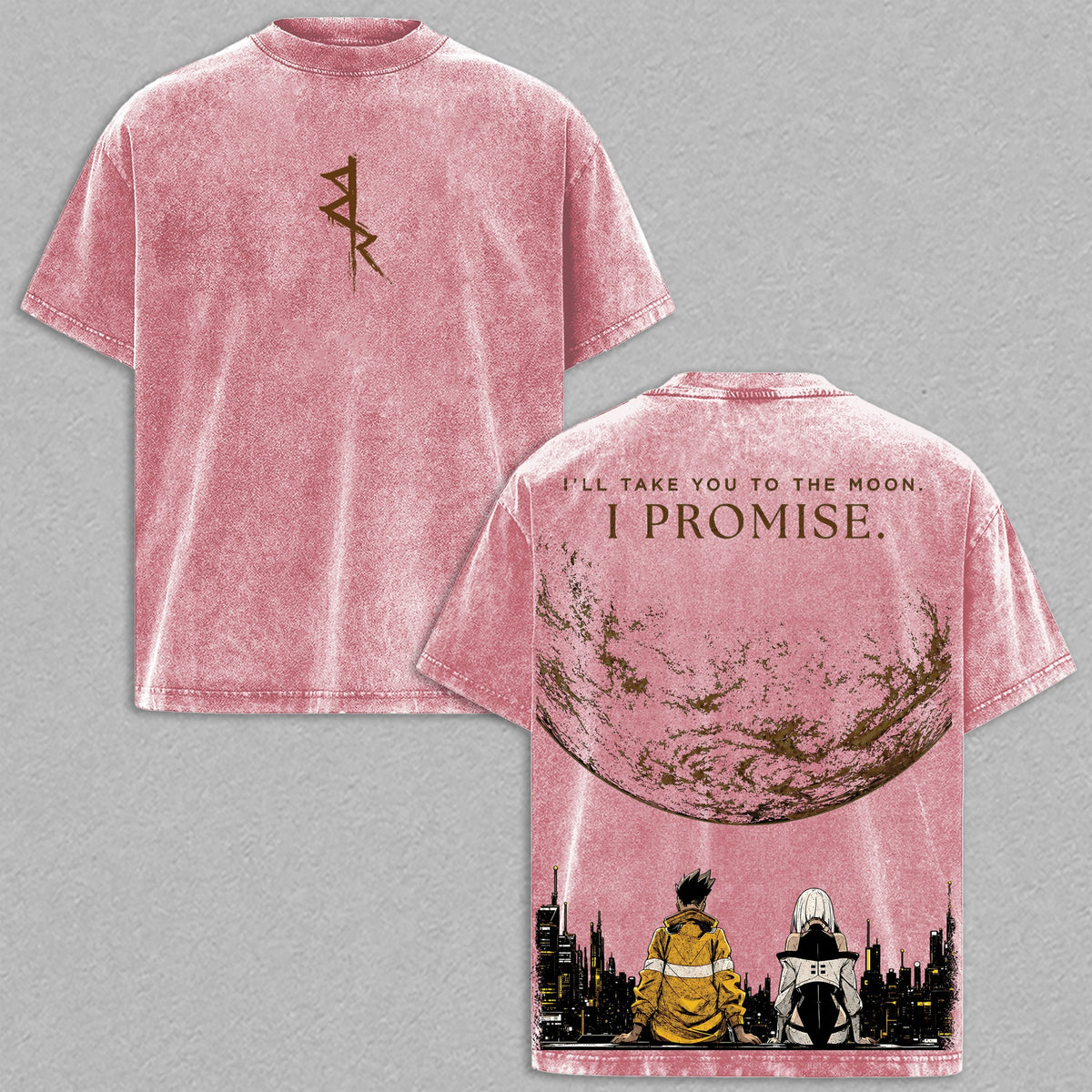 David Martinez Lucy Cyberpunk Edgerunners T-shirt - Pink