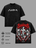 Asta Yami Sukehiro Black Bulls Black Clover Anime Vintage Washed Tee