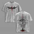 Evangelion EVA Anime Graphic Tee Vintage Acid Wash Shirt Sephyrothic System Mecha Streetwear Unisex Anime Fan Gift
