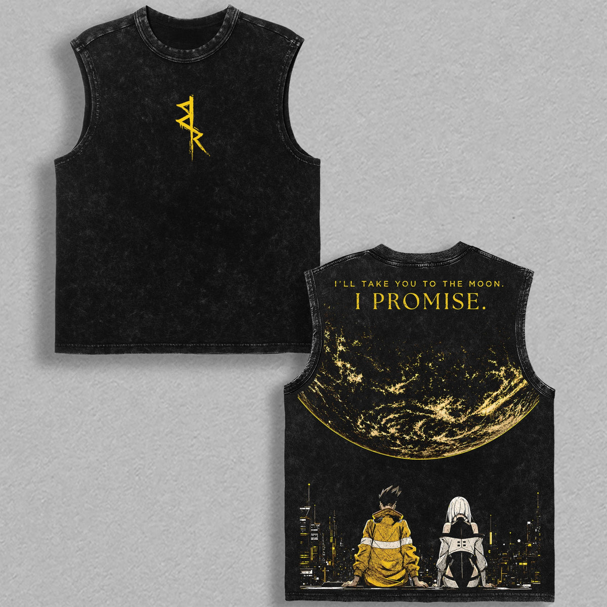 David Martinez Lucy Cyberpunk Edgerunners Tanktop - Black