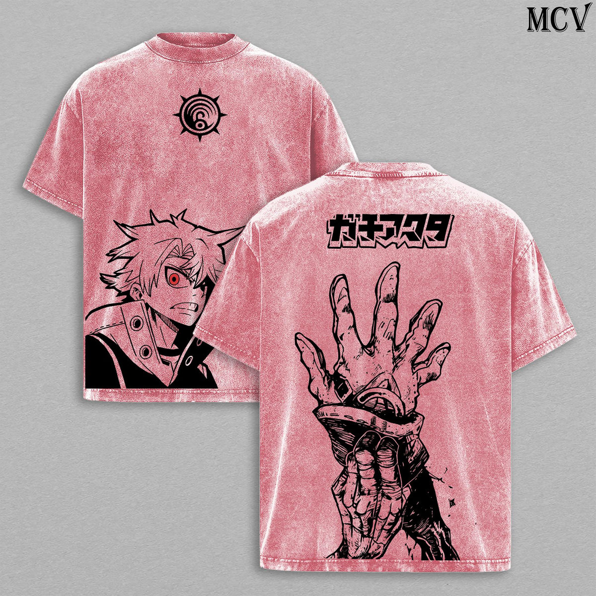 Rudo Gachiakuta Movie Edition Anime Vintage Washed Tee