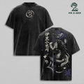 Obanai Iguro Demon Slayer Serpent Hashira Anime Vintage Washed Tee