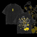 Blue Lock Nagi Rin Itoshi Isagi Yoichi Kaiser Anime Vintage Washed Tee