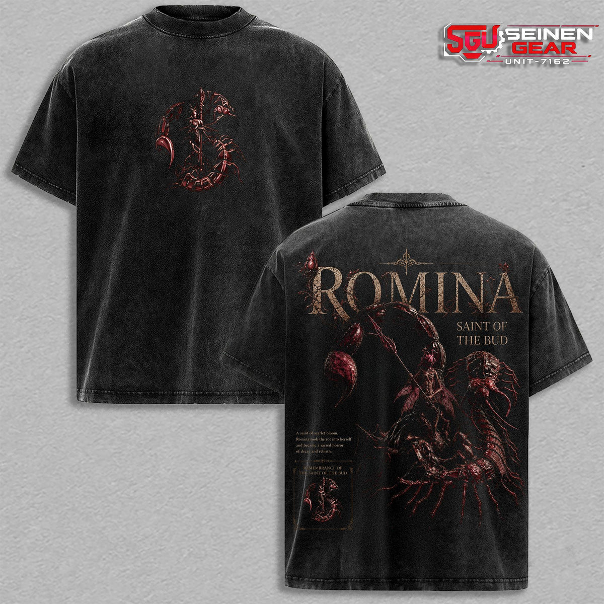 Romina Elden Ring Shadow of the Erdtree Vintage Washed Tee
