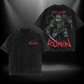 Michelangelo Mikey The Last Ronin Ninja Turtles Vintage Washed Tee