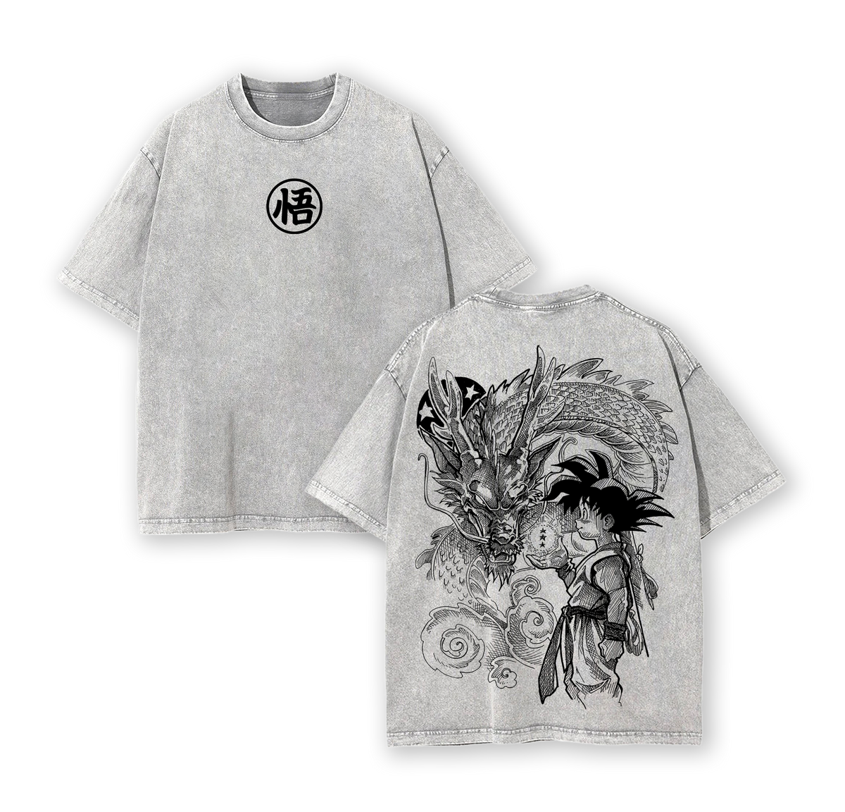 Goku kid - Dragon Ball Anime Wahed T-Shirt