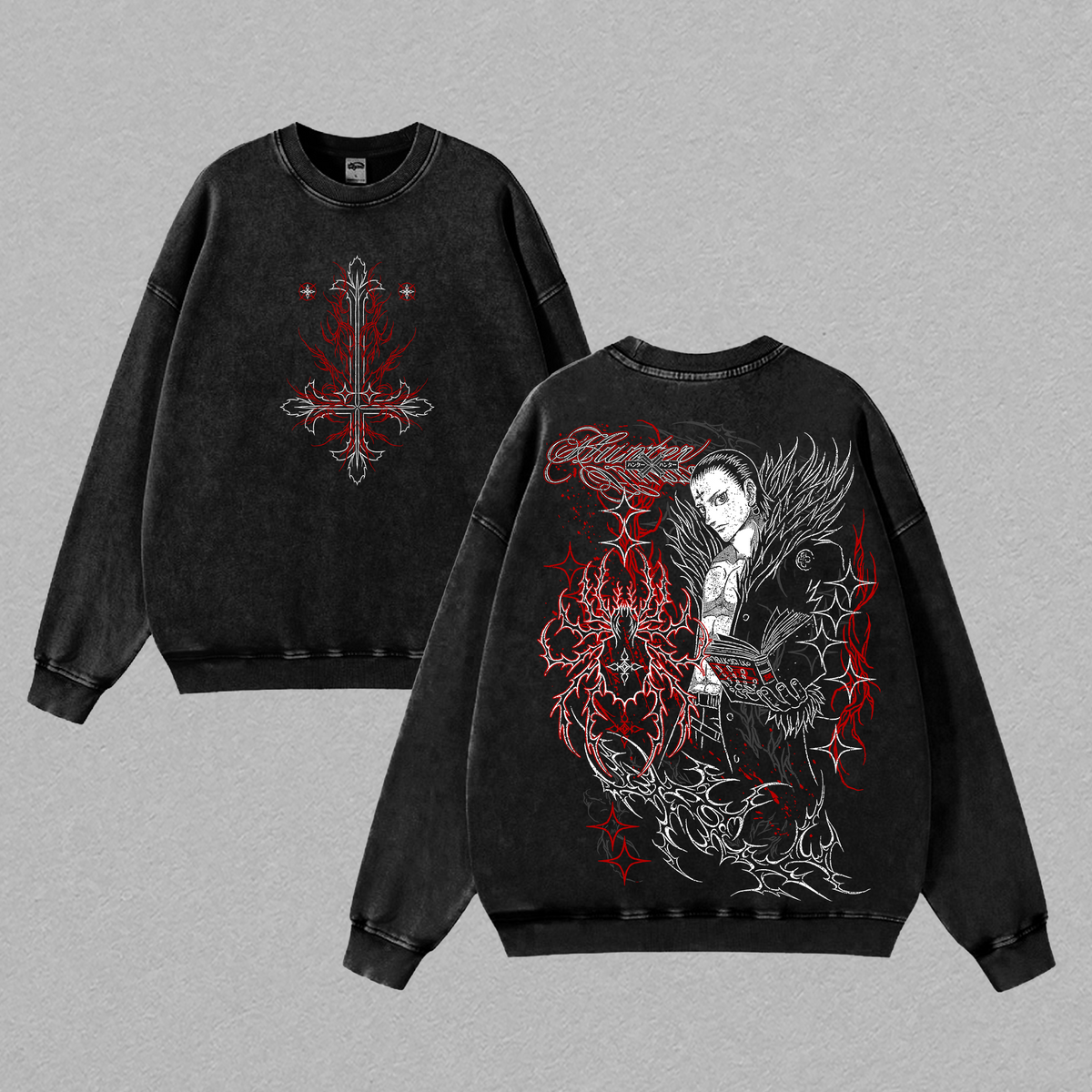 Chrollo Lucilfer Phantom Troupe Hunter x Hunter Anime Washed Tee