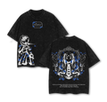 Frieren Beyond Journey's End Anime Vintage Washed Tee