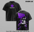 Madara Uchiha Master of the Rinnegan Naruto Anime Vintage Washed Oversized Graphic Tee Legendary Shinobi Streetwear Heavy Cotton Shirt