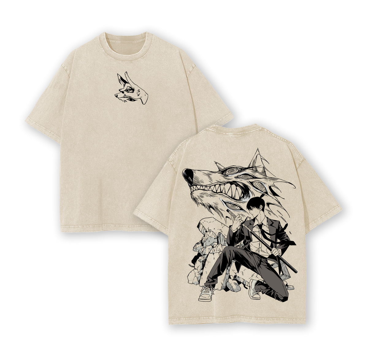 Aki Hayakawa x Kon Tee Washed