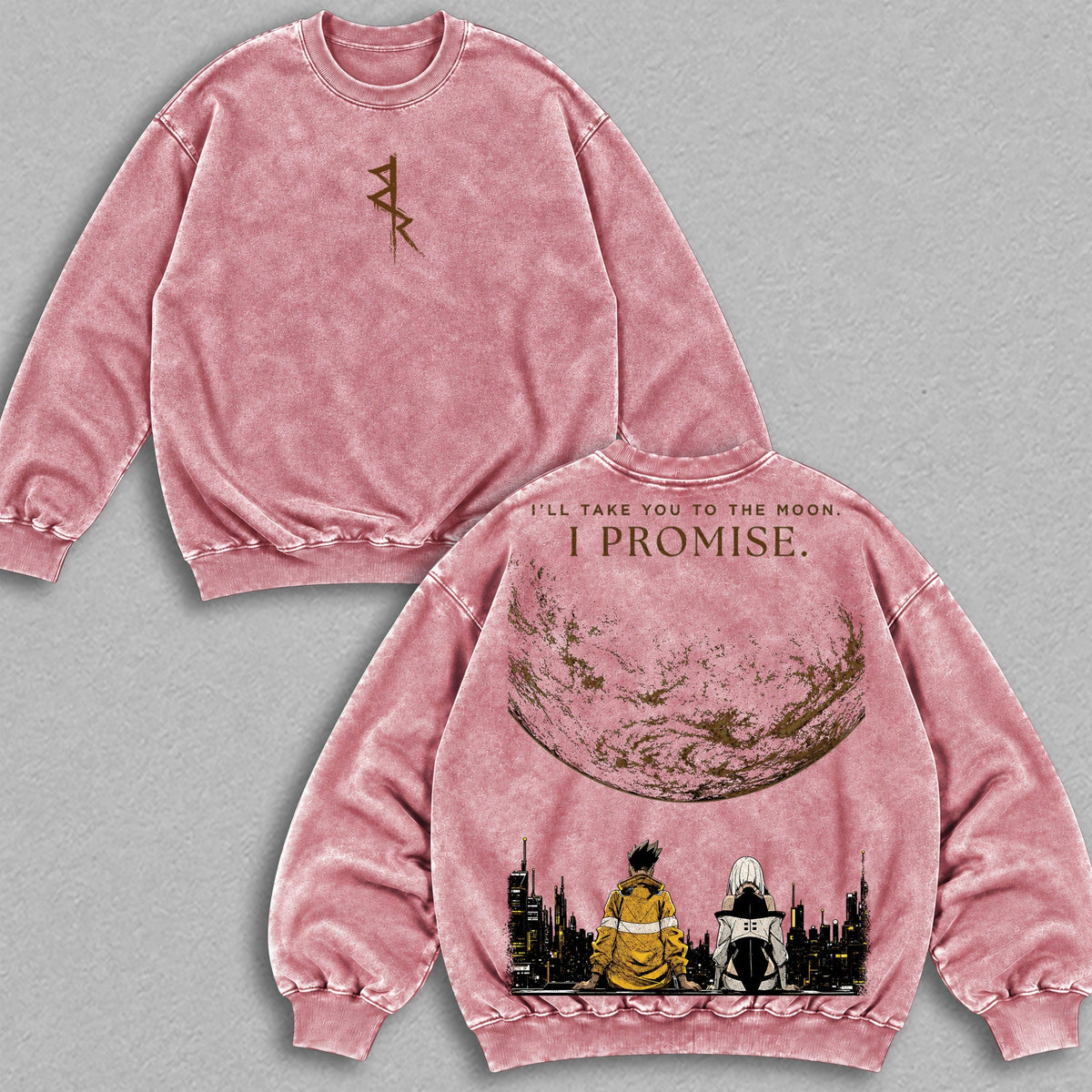 David Martinez Lucy Cyberpunk Edgerunners Sweatshirt - Pink