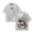 Sanji Vintage Washed Oversized T-Shirt – One Piece Sanji Wanted Bounty Graphic Tee