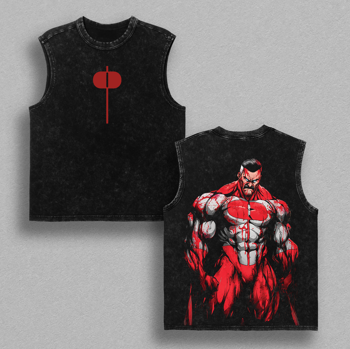 Omni Man Invincible Retro Vintage Washed Tee