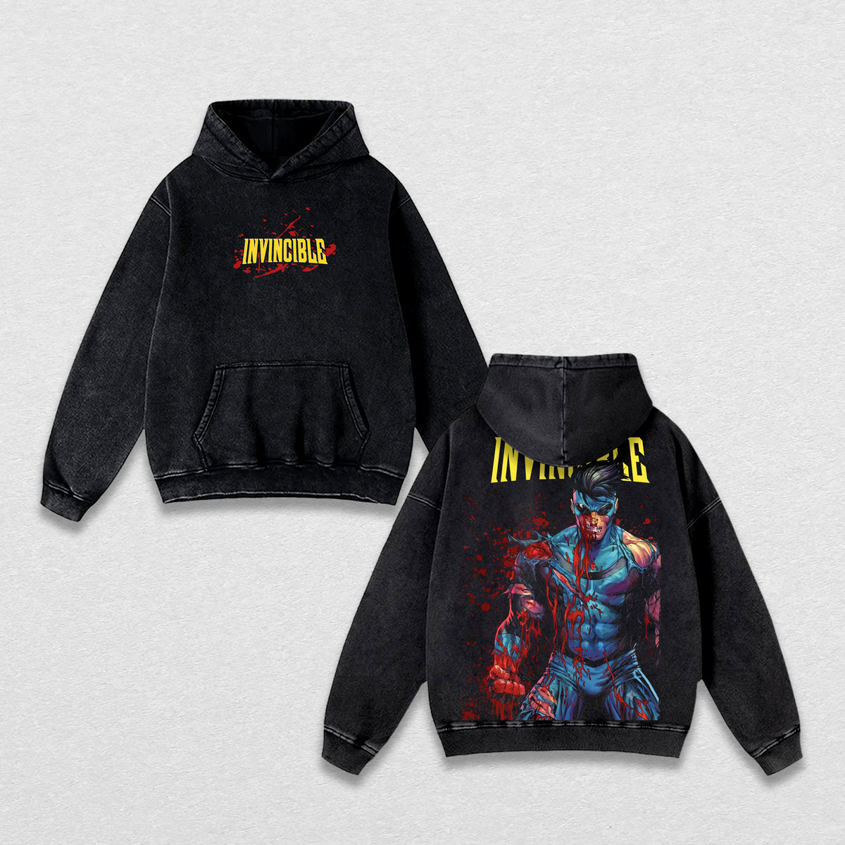 Mark Grayson Invincible Tshirt Washed, Invincible Comics Tshirt, Mark Grayson Tee