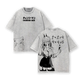 Power Chainsaw Man Tee Washed – The Movie: Reze Arc Vintage Oversized