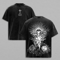 He Is Risen Luke 24:5–6 Christian Vintage Washed Tee