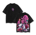 Majin Buu shirt - Dragon Ball DBZ Anime Double Printed Vintage Washed Tee
