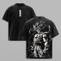Ultra Instinct Kakarot Saiyan Warrior Anime Vintage Washed Tee