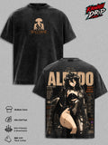 Albedo Overlord Anime Vintage Washed Tee