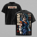 Vegettooo DBZ Anime Vintage Washed Tee