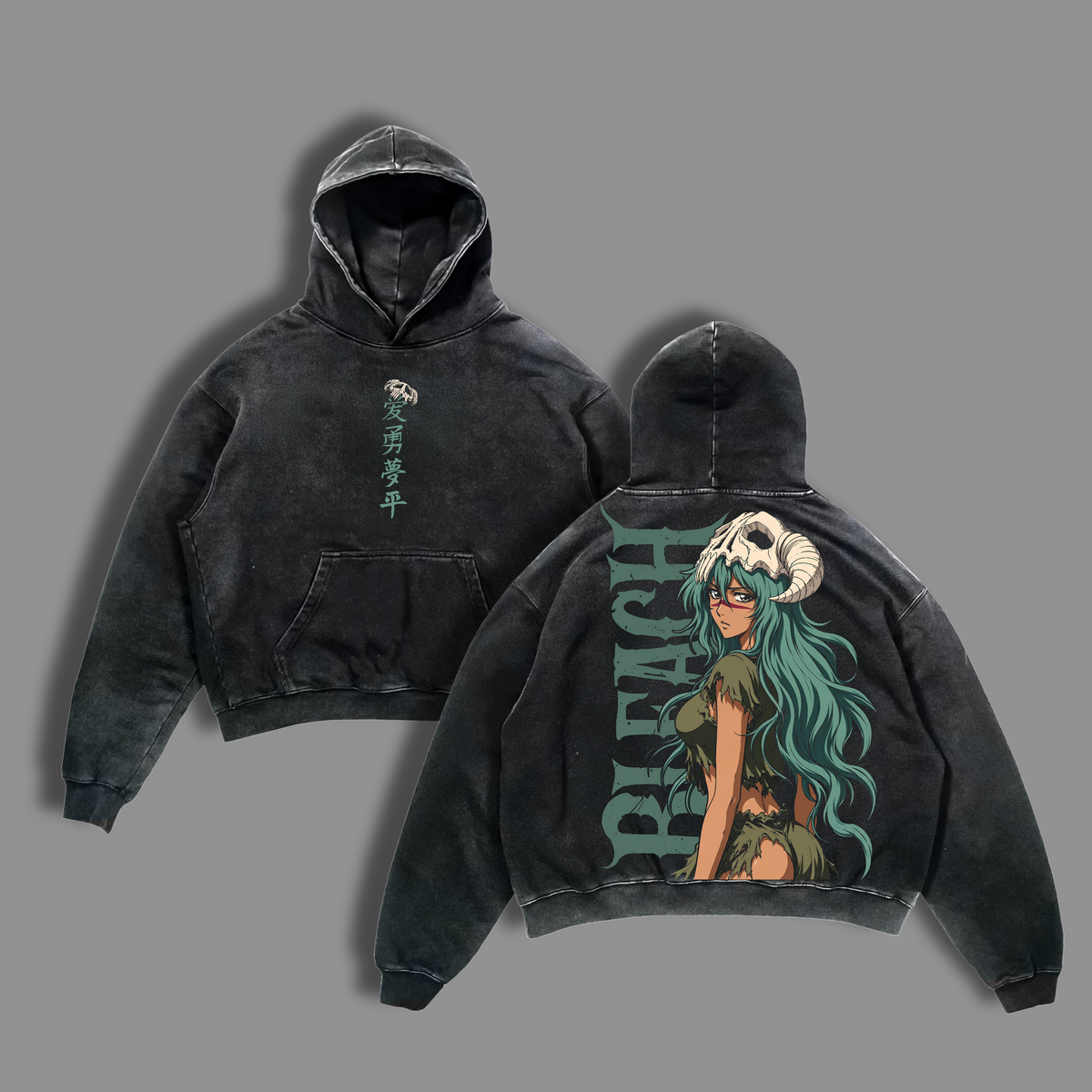 Nelliel Tu Odelschwanck Bleach Anime Vintage Washed Tee