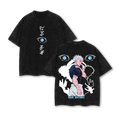 I'm Alone Gojo Satoru x Jujutsu Kaisen Anime Double Printed Washed Tee