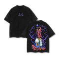 Kid Buu DragonBallZ Anime T-shirt Washed Tee