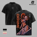 Orihime Inoue Bleach T-Shirt, Anime Graphic Tee, Vintage Washed Shirt, Manga Streetwear, Oversized T Shirt, Back Print Tee, Tank Top, Anime Merch