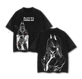 Power - Chainsaw Man Anime Double Printed Vintage Washed Tee