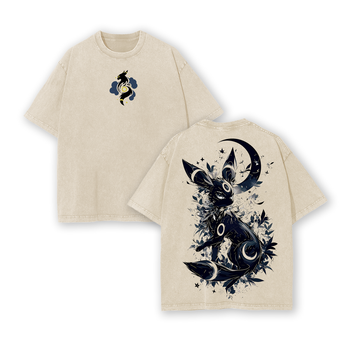 Umbreon Pokemon Washed T-Shirt
