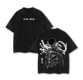 Sung Jin-Woo Solo Leveling Tshirt Vintage Oversized Anime