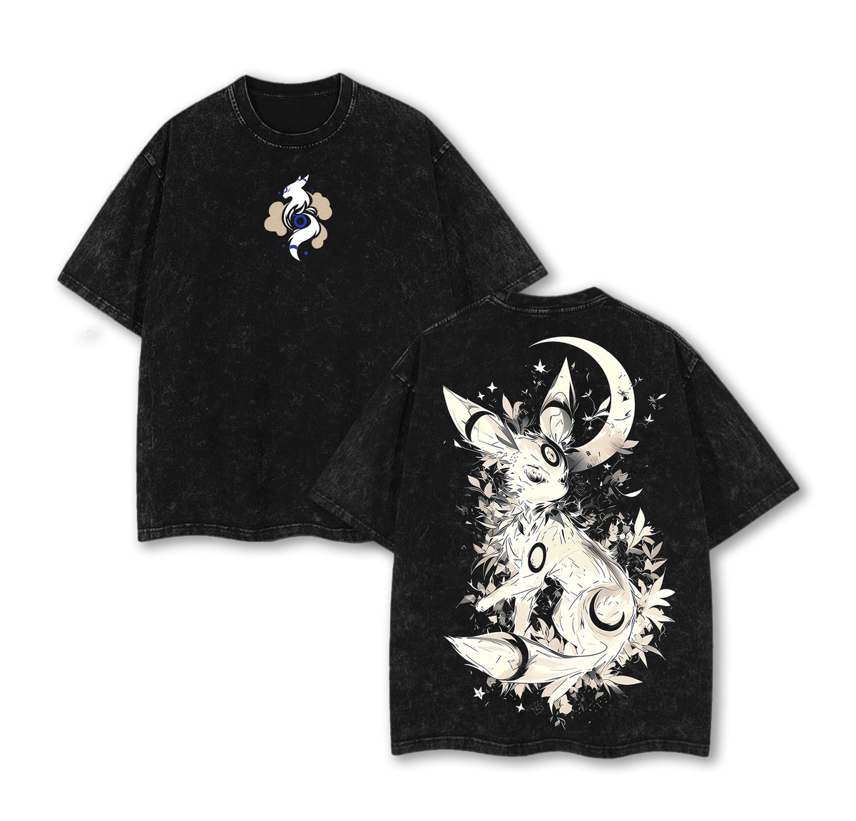 Umbreon Pokemon Washed T-Shirt