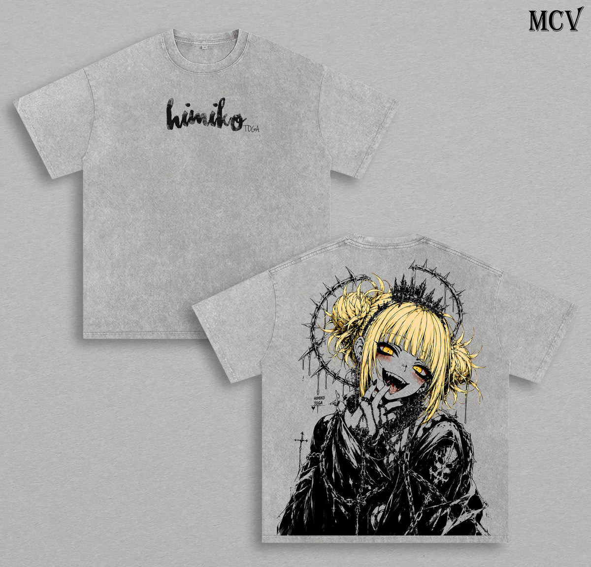 Himiko Toga My Hero Academia Anime Vintage Washed Tee