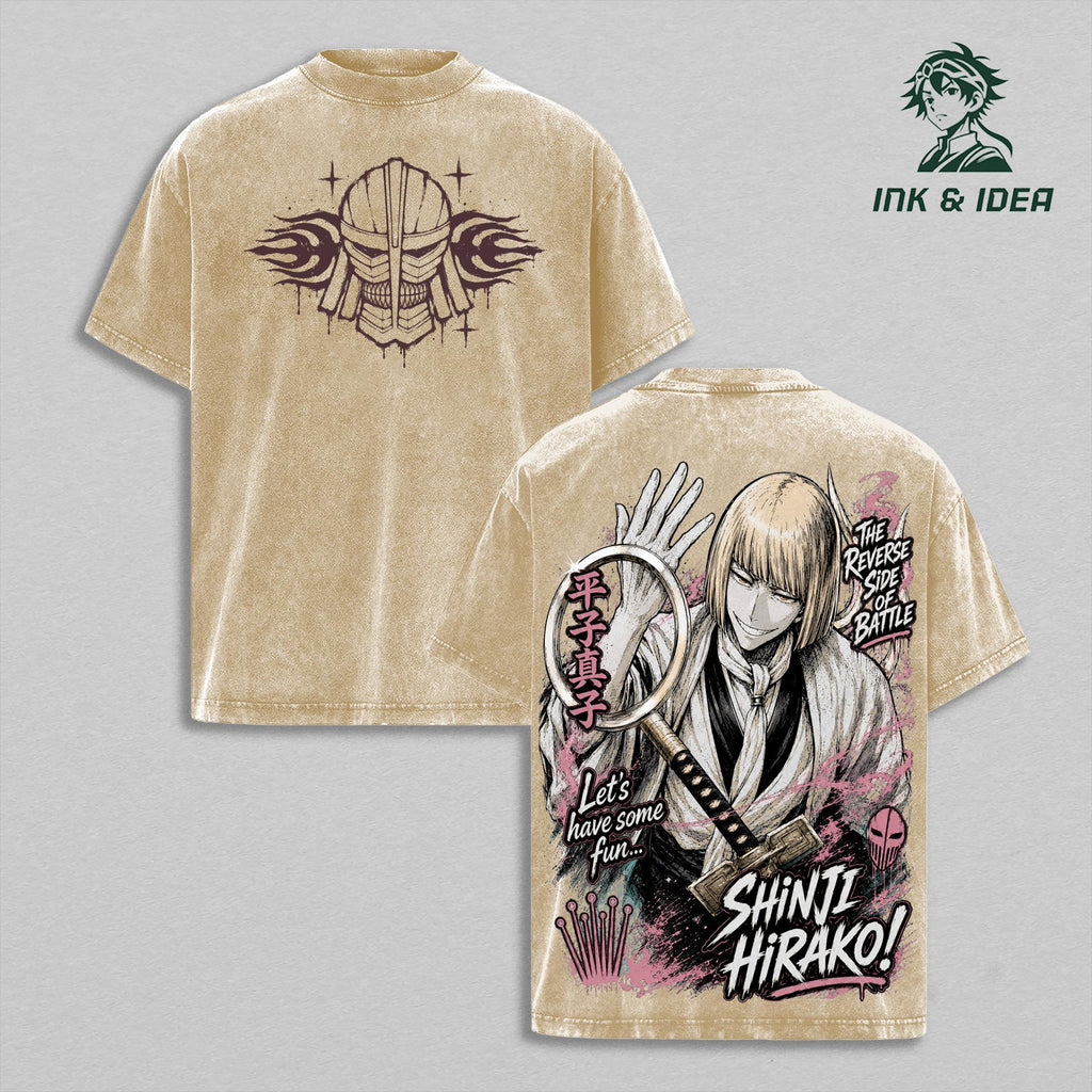 Shinji Hirako Bleach Anime Vintage Washed Tee