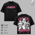 Tsunade Kaguya Hinata Kunoichi Naruto Anime Vintage Washed Tee