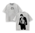 Sosuke Aizen Bleach T-Shirt Vintage Wash Anime Shirt Unisex Oversize