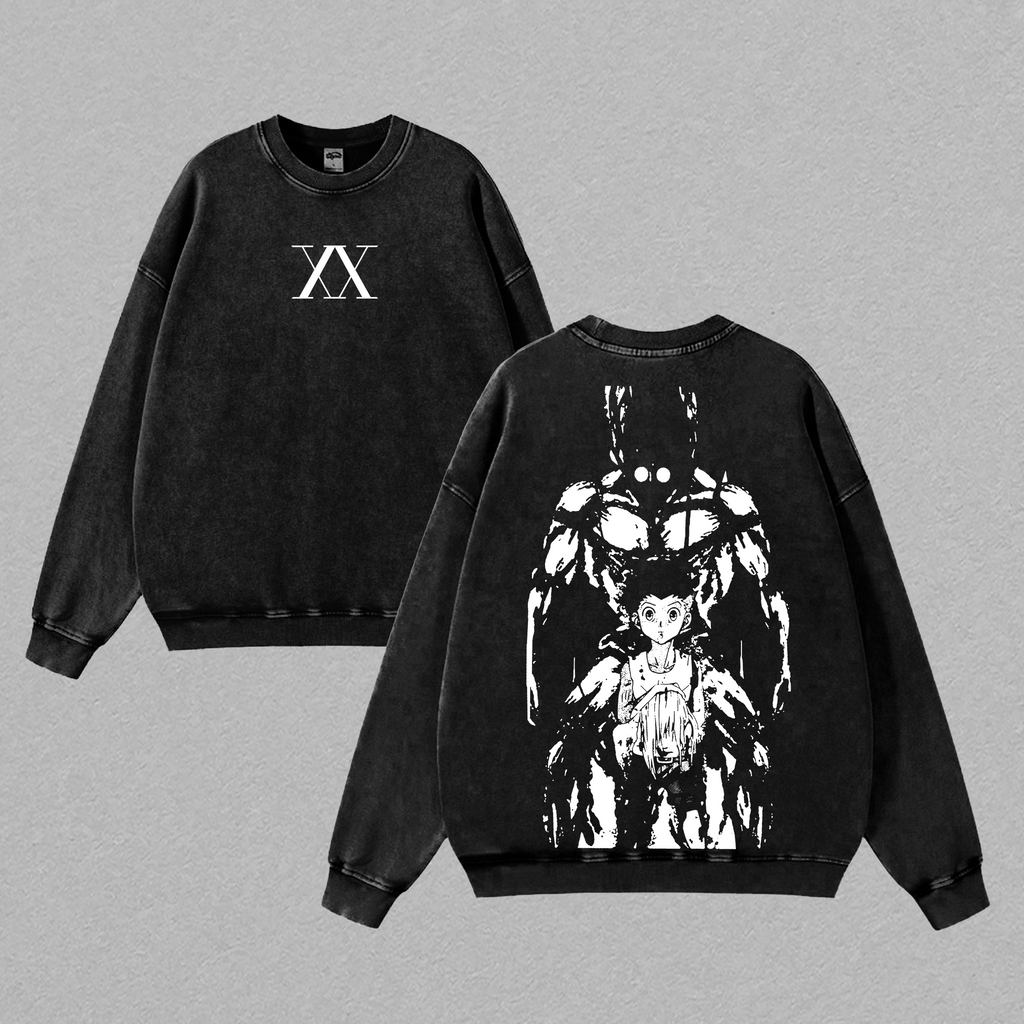 Limited Gon Freecss Hunter X Hunter Anime Vintage Washed Tee