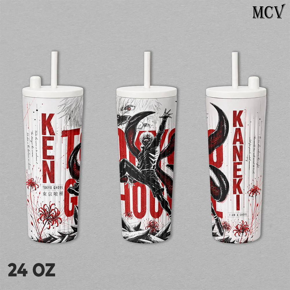 Ken Kaneki Tokyo Ghoul Anime Tumbler 17oz 24oz 30oz