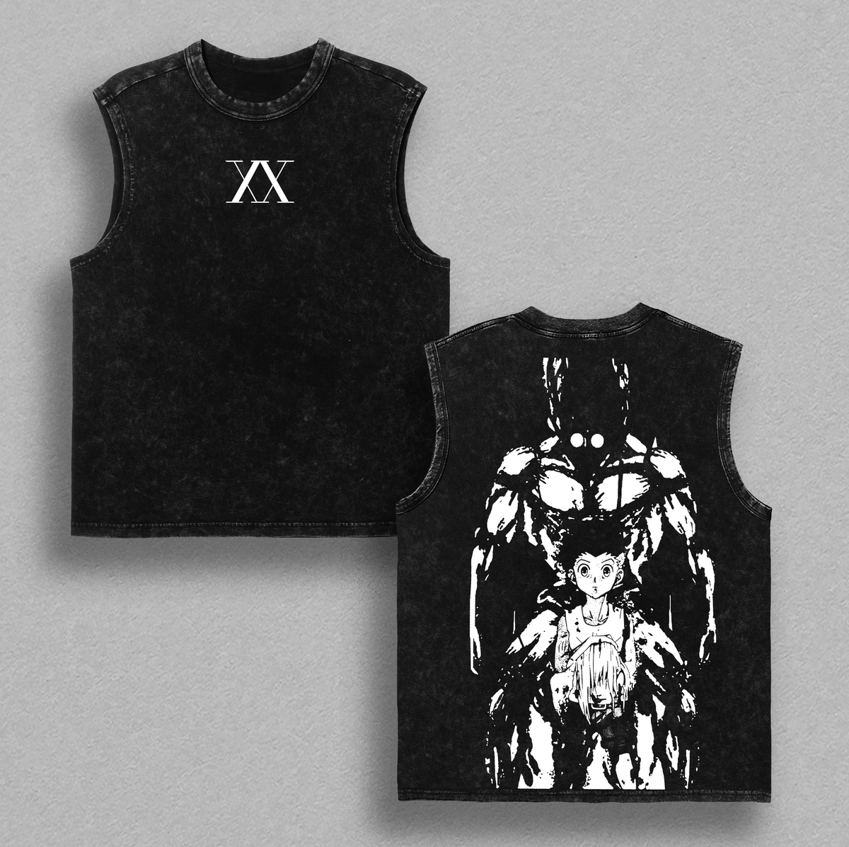 Limited Gon Freecss Hunter X Hunter Anime Vintage Washed Tee