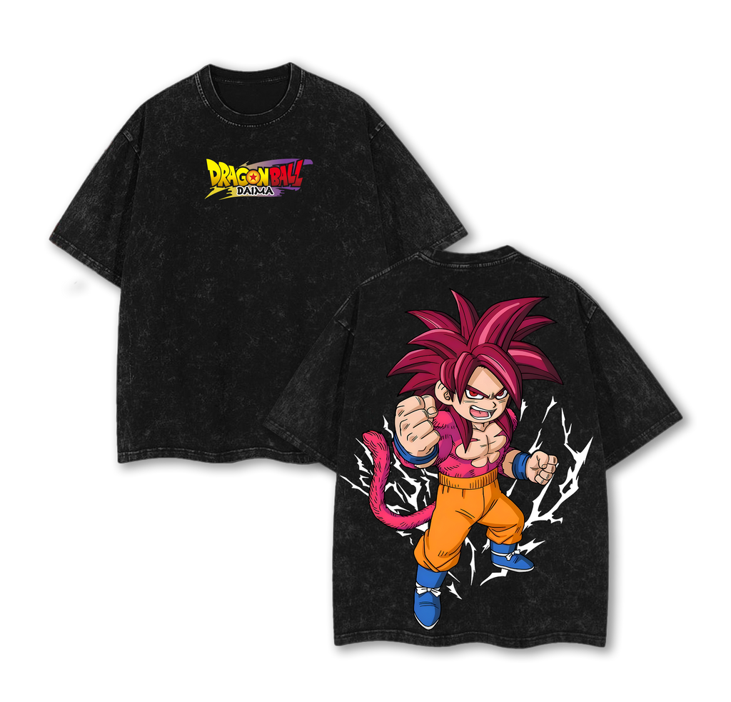 Retro Vintage Limited Goku Chibi - “Dragon Ball Daima” Tshirt