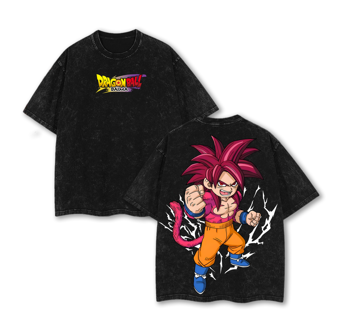 Retro Vintage Limited Goku Chibi - “Dragon Ball Daima” Tshirt