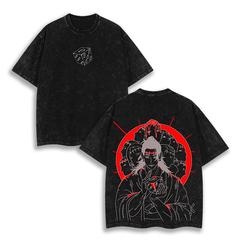Geto Suguru Jujutsu Kaisen Anime Washed T-Shirt