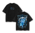 Frieren Beyond Journey’s End Anime T-Shirt – Vintage Washed Oversized Heavy Cotton Tee