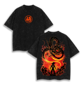 Goku Calling Dragon - Dragon Ball Z Washed T-Shirt