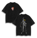 Ichigo Kurosaki Bankai V2 Bleach Washed T-Shirt