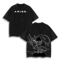 Arise_ Sung Jin Woo - Solo Leveling Anime Washed T-Shirt