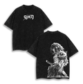Hashibira Inosuke Demon Slayer Washed T-Shirt