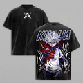 Limited Gon Freecss vs Killua Zoldyck Hunter X Hunter Anime Washed Tee