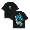 Vintage Limited VEGITO Blue Dragon Ball Washed T-Shirt