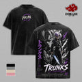 Trunks DBZ Saiyan Warrior Anime Vintage Washed Tee
